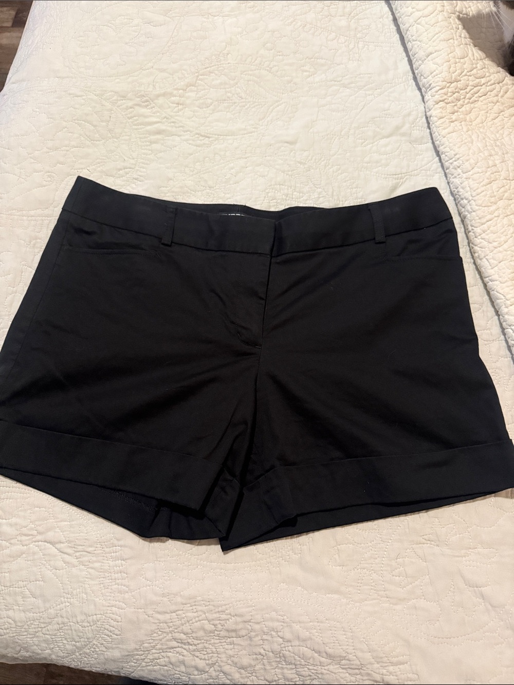 Express Black Women's Tailored Bermuda Shorts